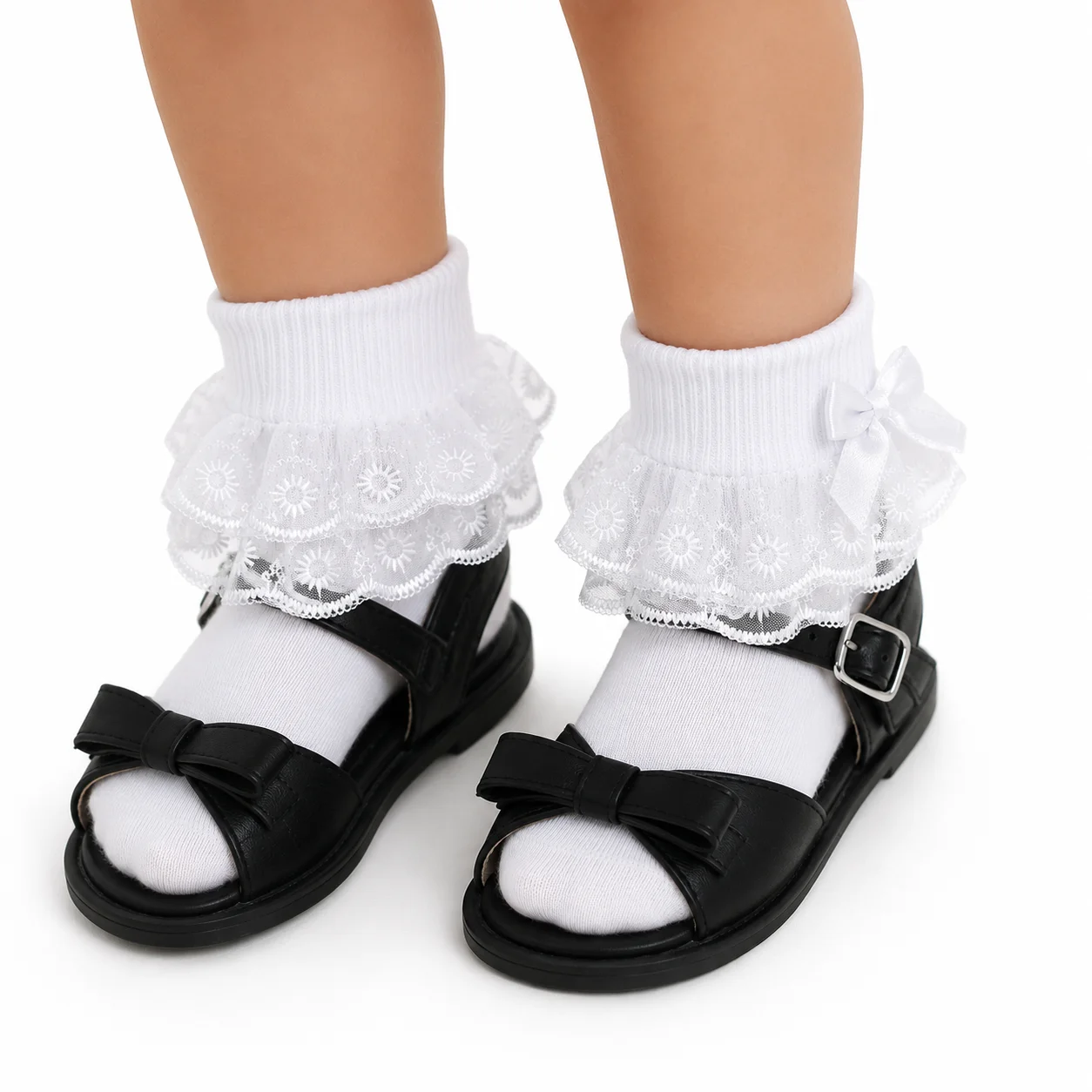 Medias con Puntilla Bebe