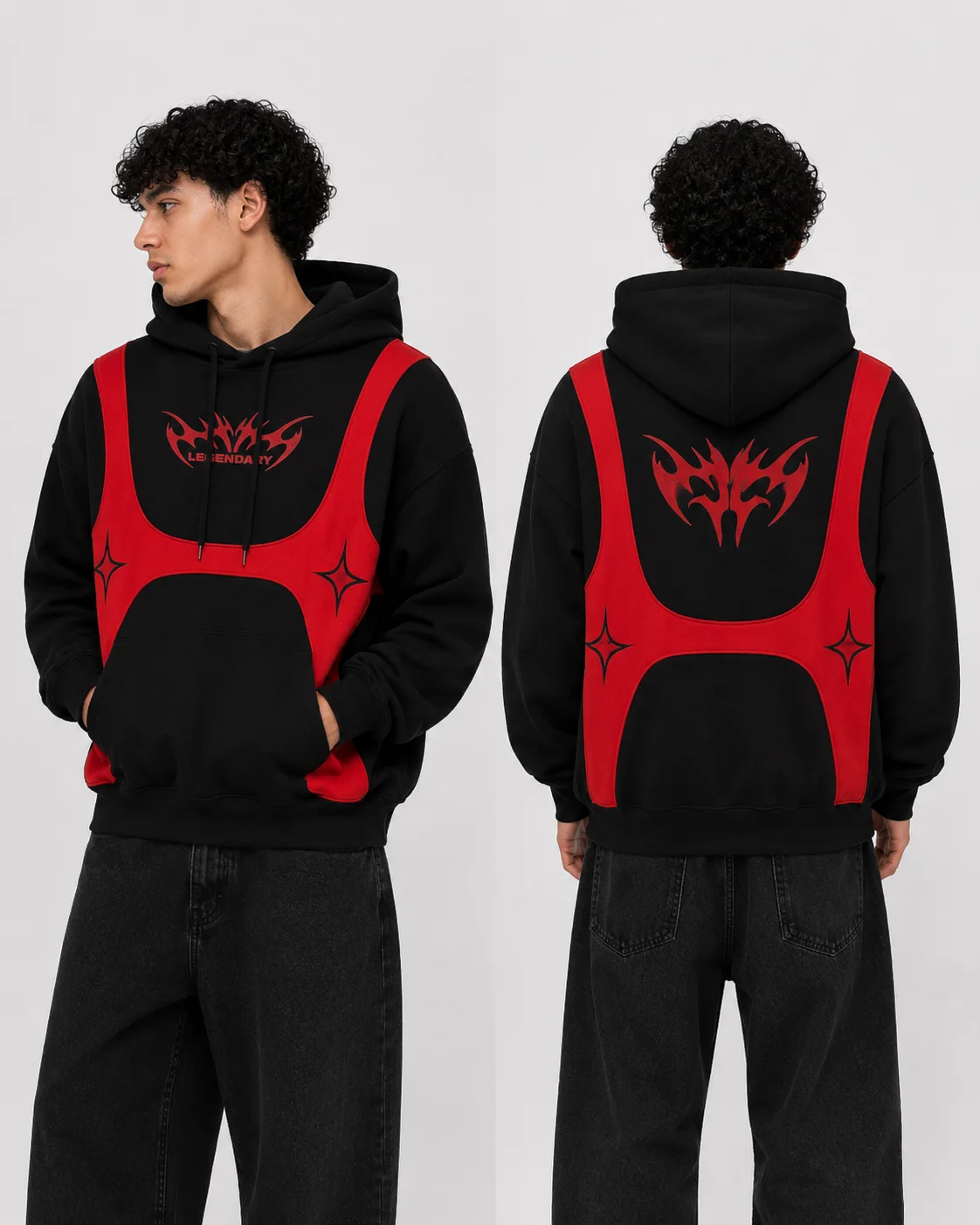Negro/Rojo