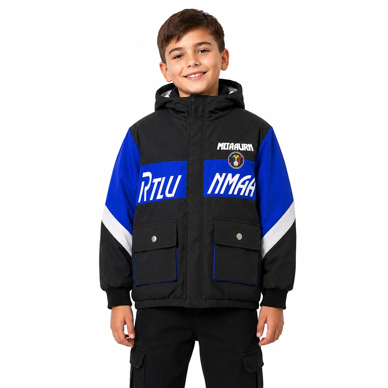 Negro/Azul
