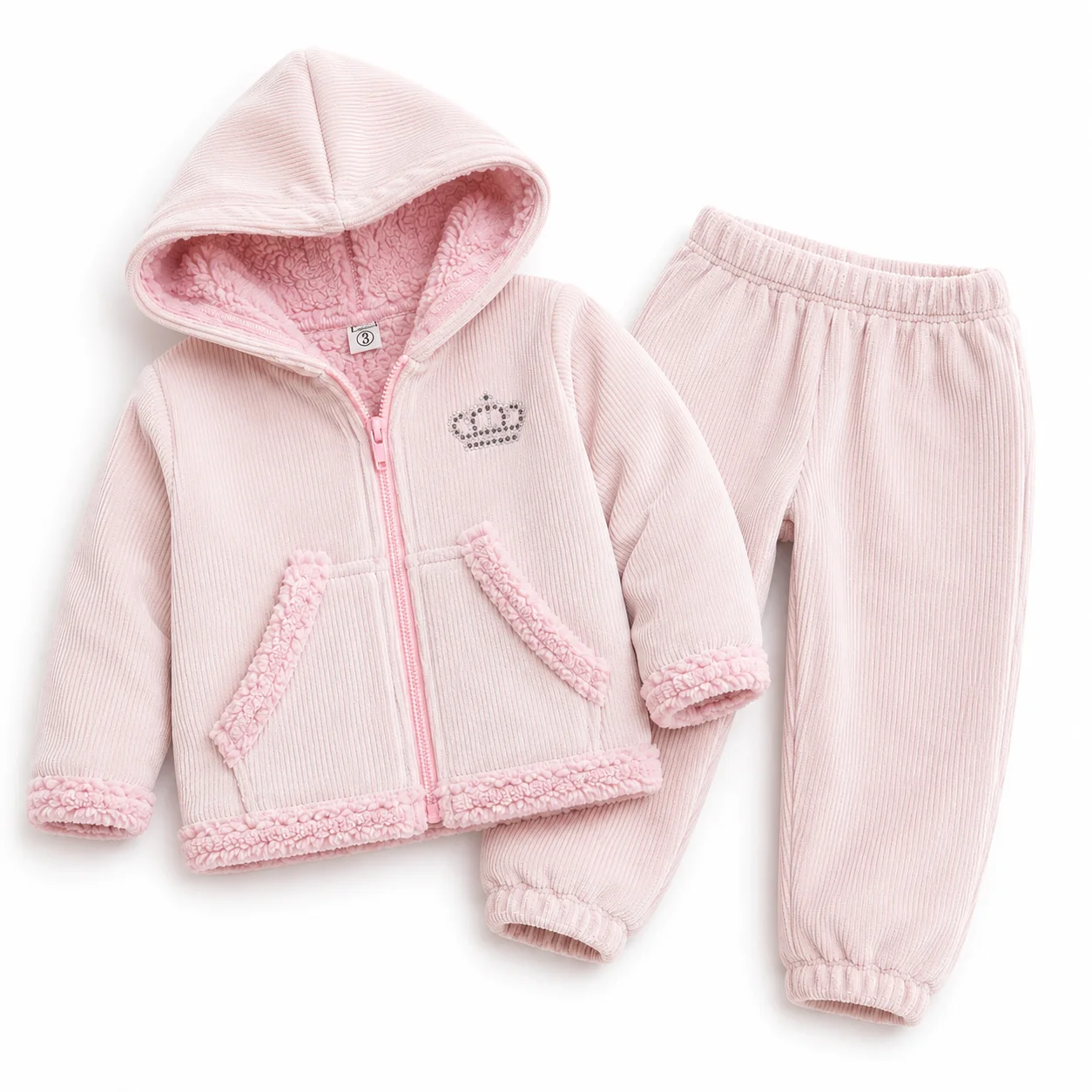 Conjunto Corderoy con Piel - Tasmy