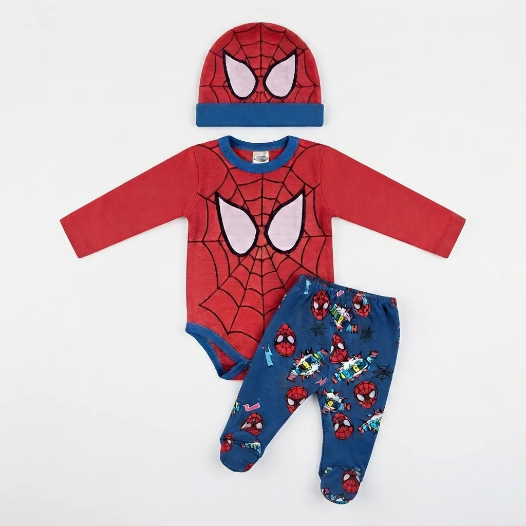 Conjunto Spiderman Bebe - Tasmy