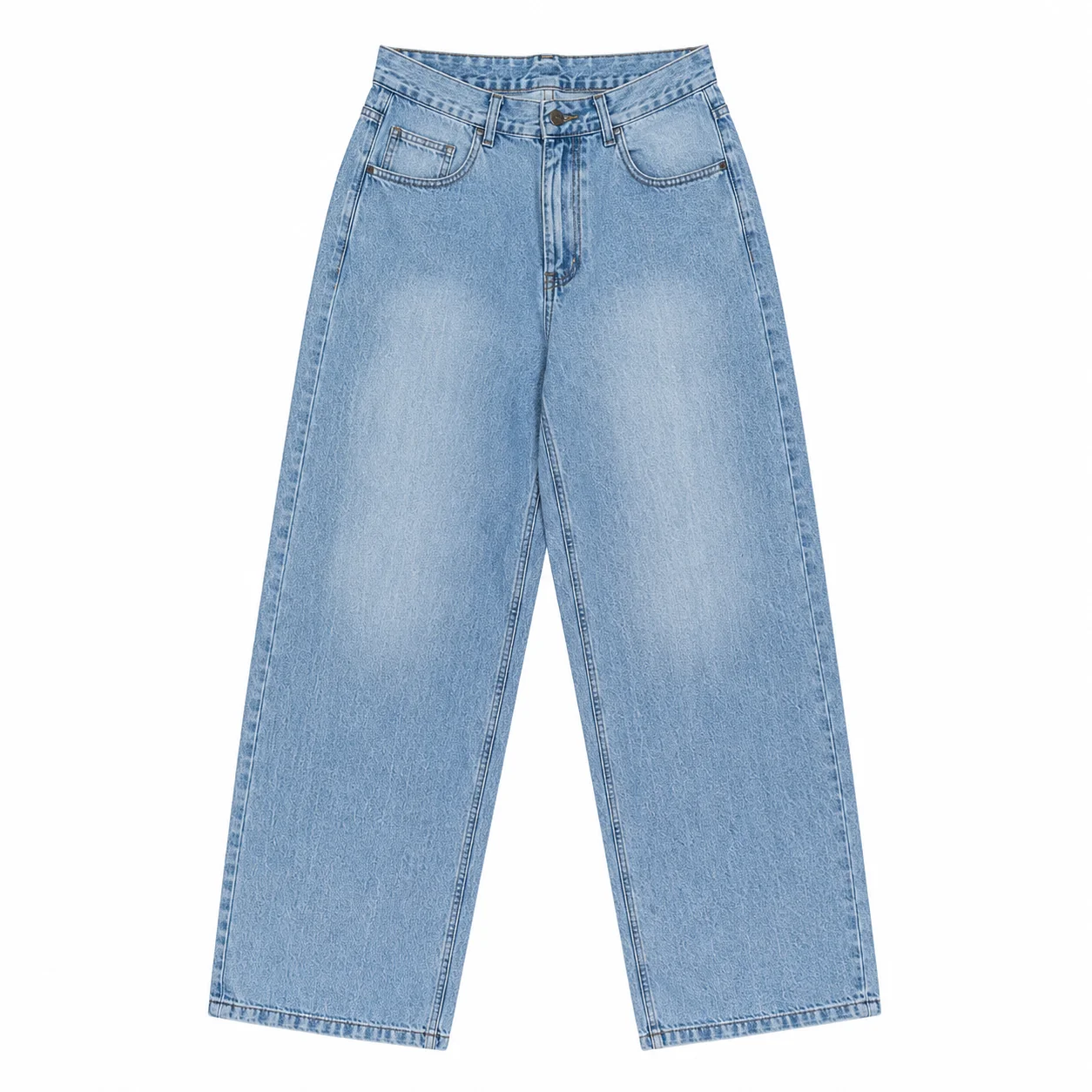 Jeans Baggy Liso Hombre - Tasmy