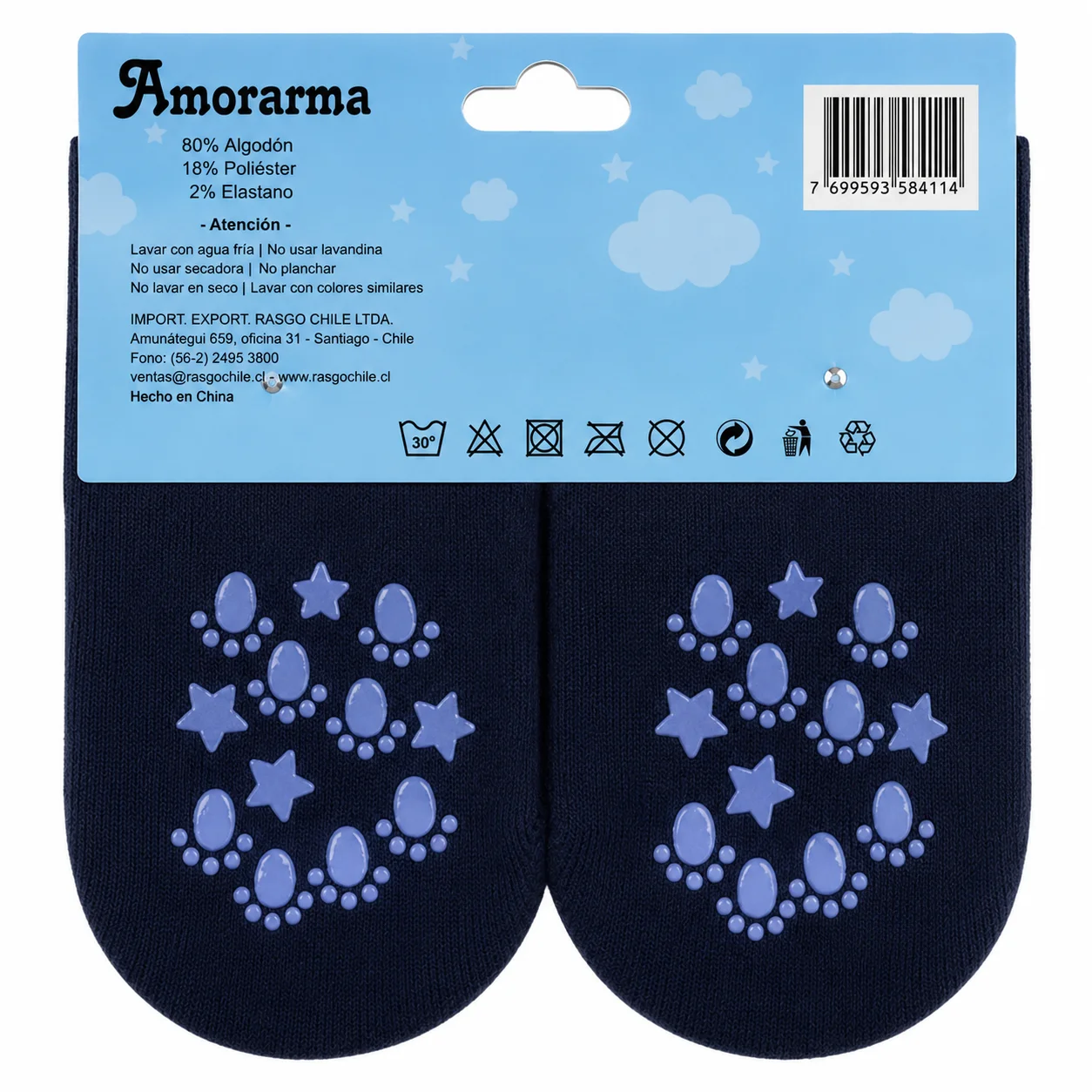 Medias con Sonajero 0-12 Meses - Tasmy