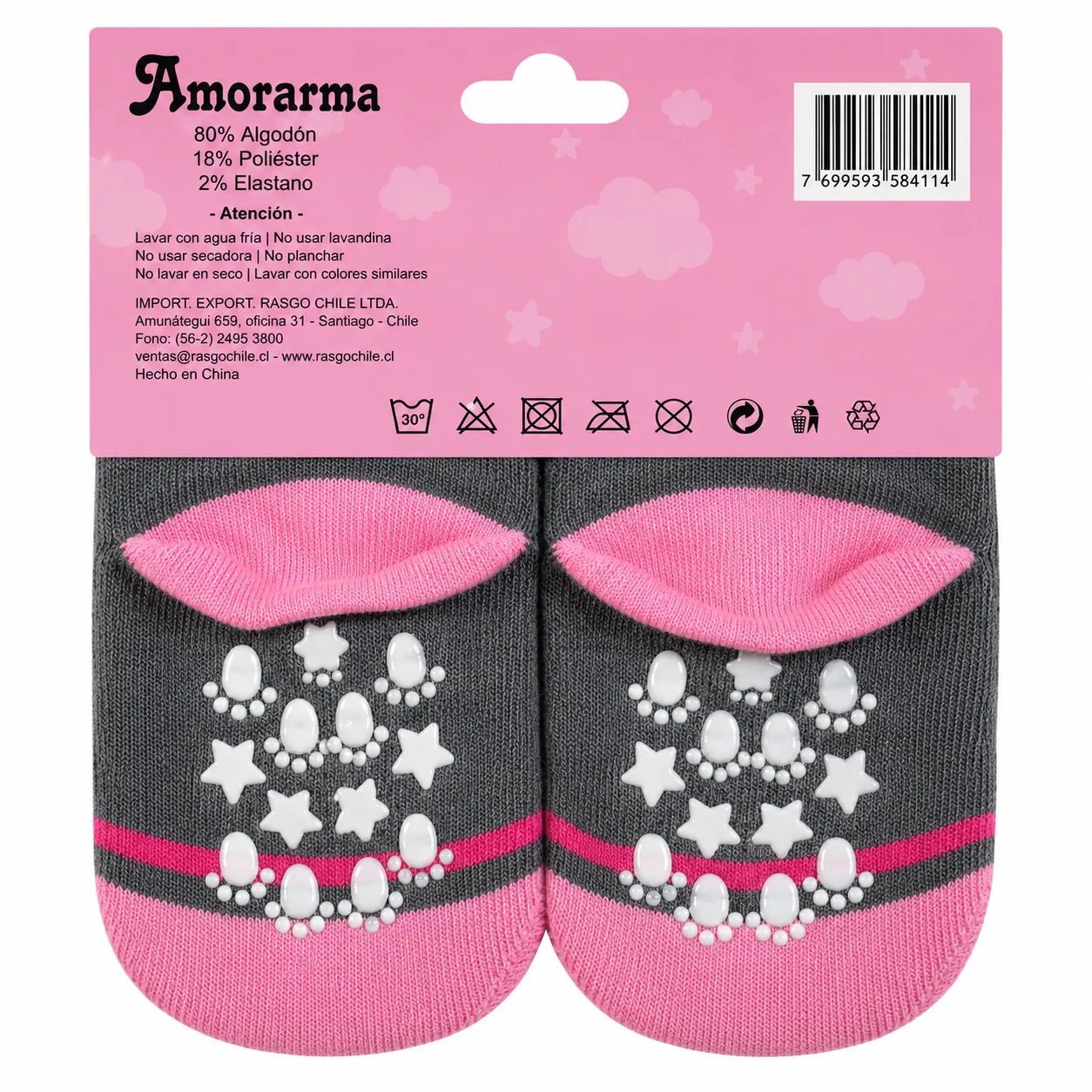 Medias con Sonajero 0-12 Meses - Tasmy