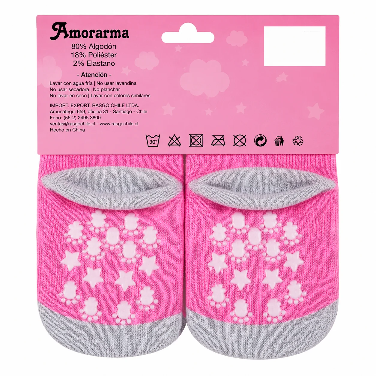 Medias con Sonajero 0-12 Meses - Tasmy