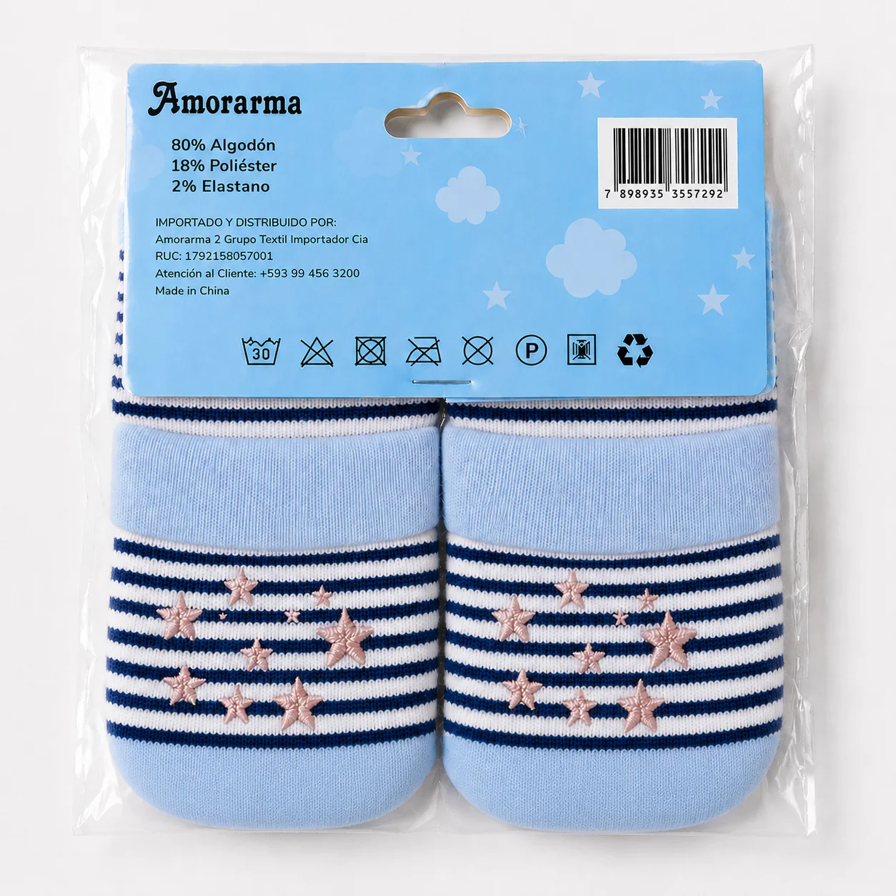 Medias con Sonajero 0-12 Meses - Tasmy