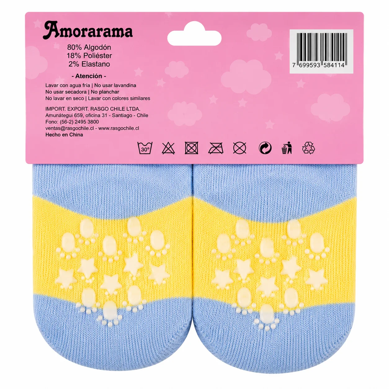Medias con Sonajero 0-12 Meses - Tasmy