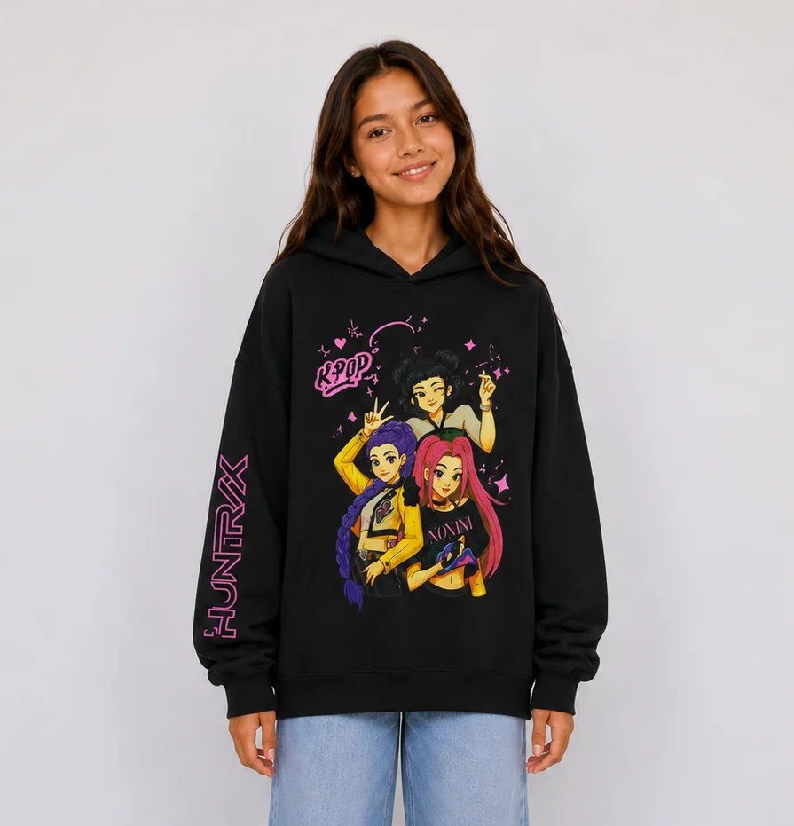 Pulover Frizado con Capucha K-Pop - Tasmy