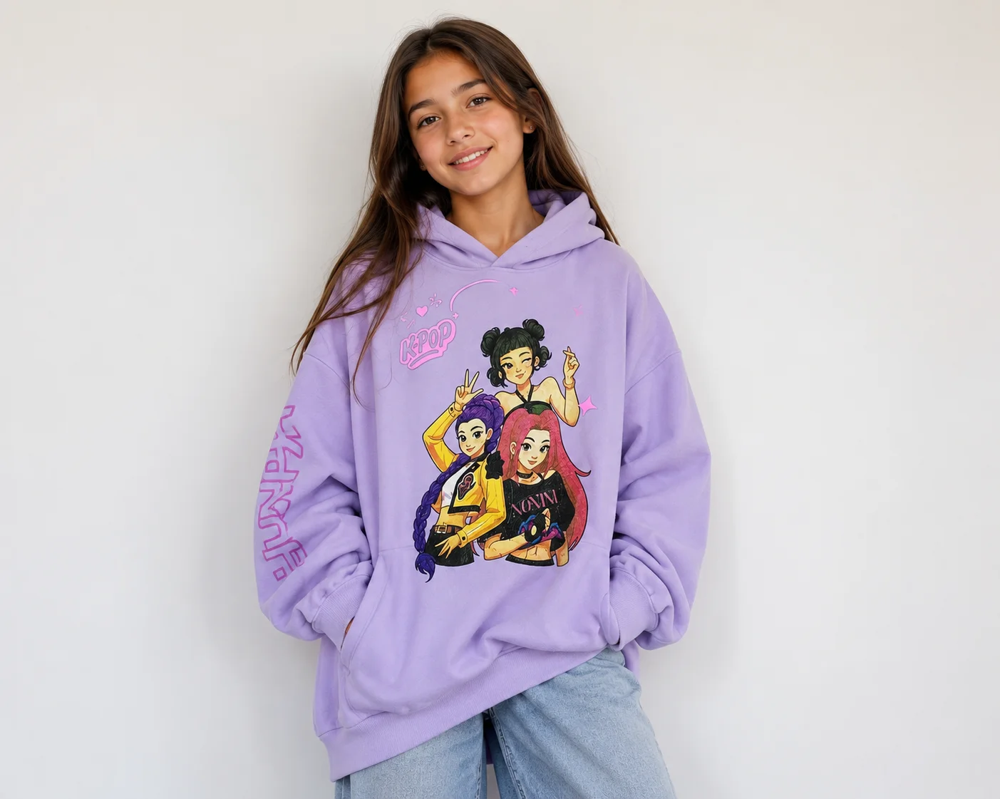 Pulover Frizado con Capucha K-Pop - Tasmy