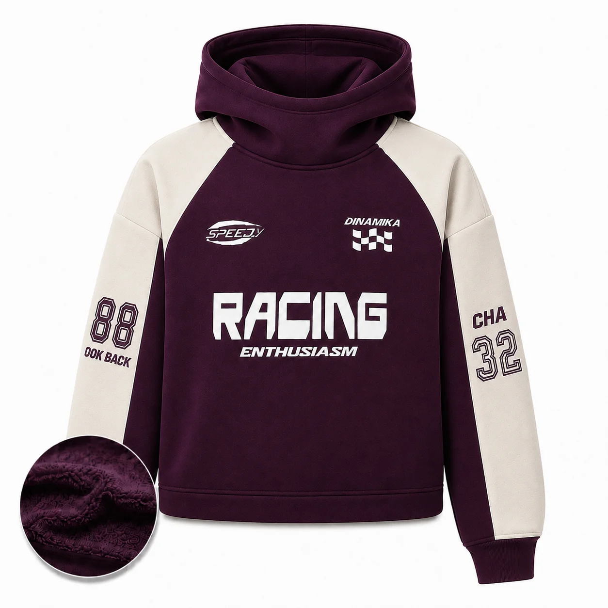 Pulover Racing con Plush - Tasmy