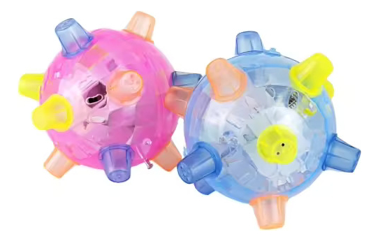 Juguete Con Con Salto, Sonido Y Luz Led - Diversión Elimitad