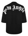 Remera Palm Angels Oversized  El Toque Perfecto Para Tu Look Negro Palm Angeles M Estampa Localizada